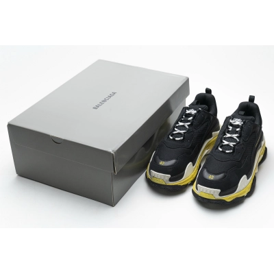 Replica Balenciaga Triple S Black Yellow,483513 W06E1 1078 01