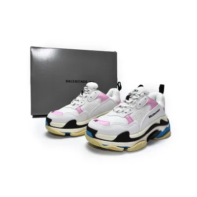 PKGoden Balenciaga Triple S Blue Pink,524039 W09ON 8866 01