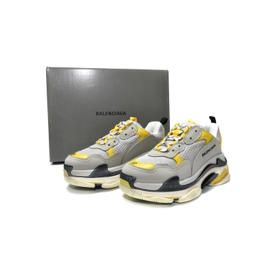 Replica Balenciaga Triple S Grey Yellow,524037 W0E1 9000 01