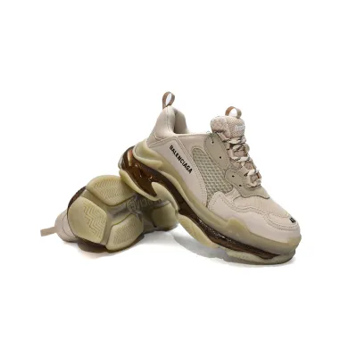 PKGoden Balenciaga Triple S Nude,544351 W2GA1 9710 02