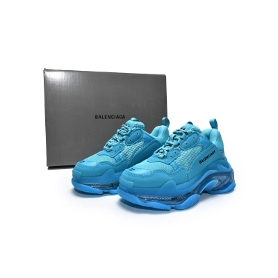 PKGoden Balenciaga Triple S Cyanine,544351 W09O1 9008 01