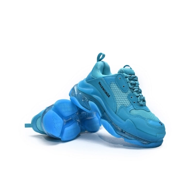 PKGoden Balenciaga Triple S Cyanine,544351 W09O1 9008 02