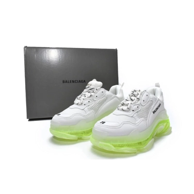 PKGoden Balenciaga Triple S White Green,544351 W0901 9010 01