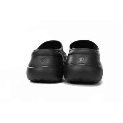 Replica BALENCIAGA Pool Crocs Black,677389 W158E 1000 02