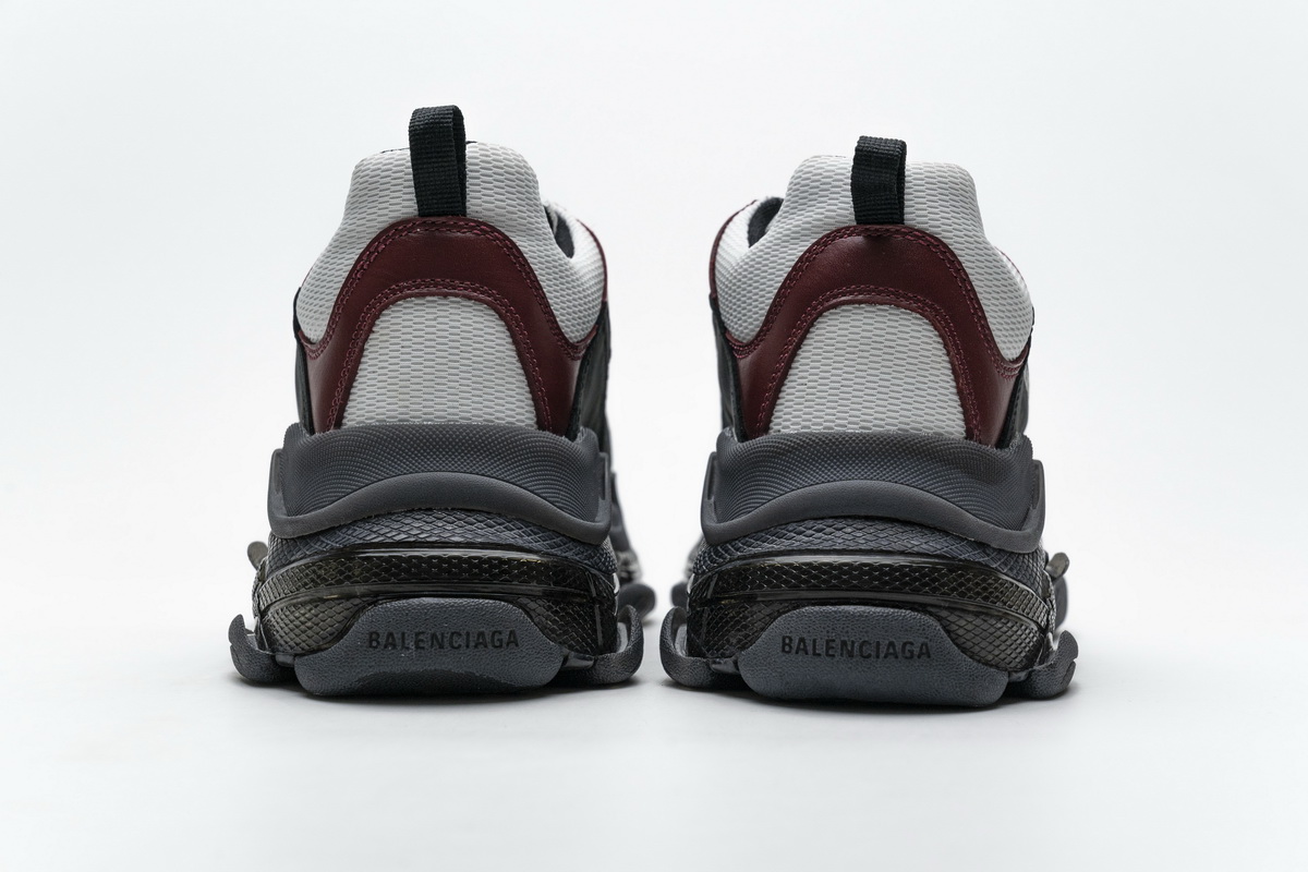 PKGoden Balenciaga Triple S Black Brown Red,541624 W09O1 2268