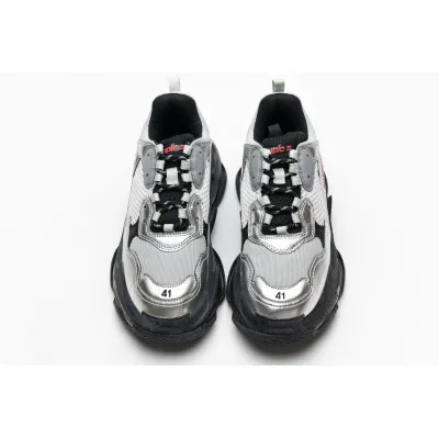 PKGoden Balenciaga Triple S Black Silver,541624 W09E1 7320 02