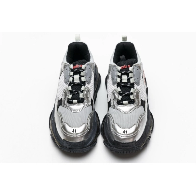 PKGoden Balenciaga Triple S Black Silver,541624 W09E1 7320 02