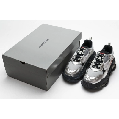 PKGoden Balenciaga Triple S Black Silver,541624 W09E1 7320 01