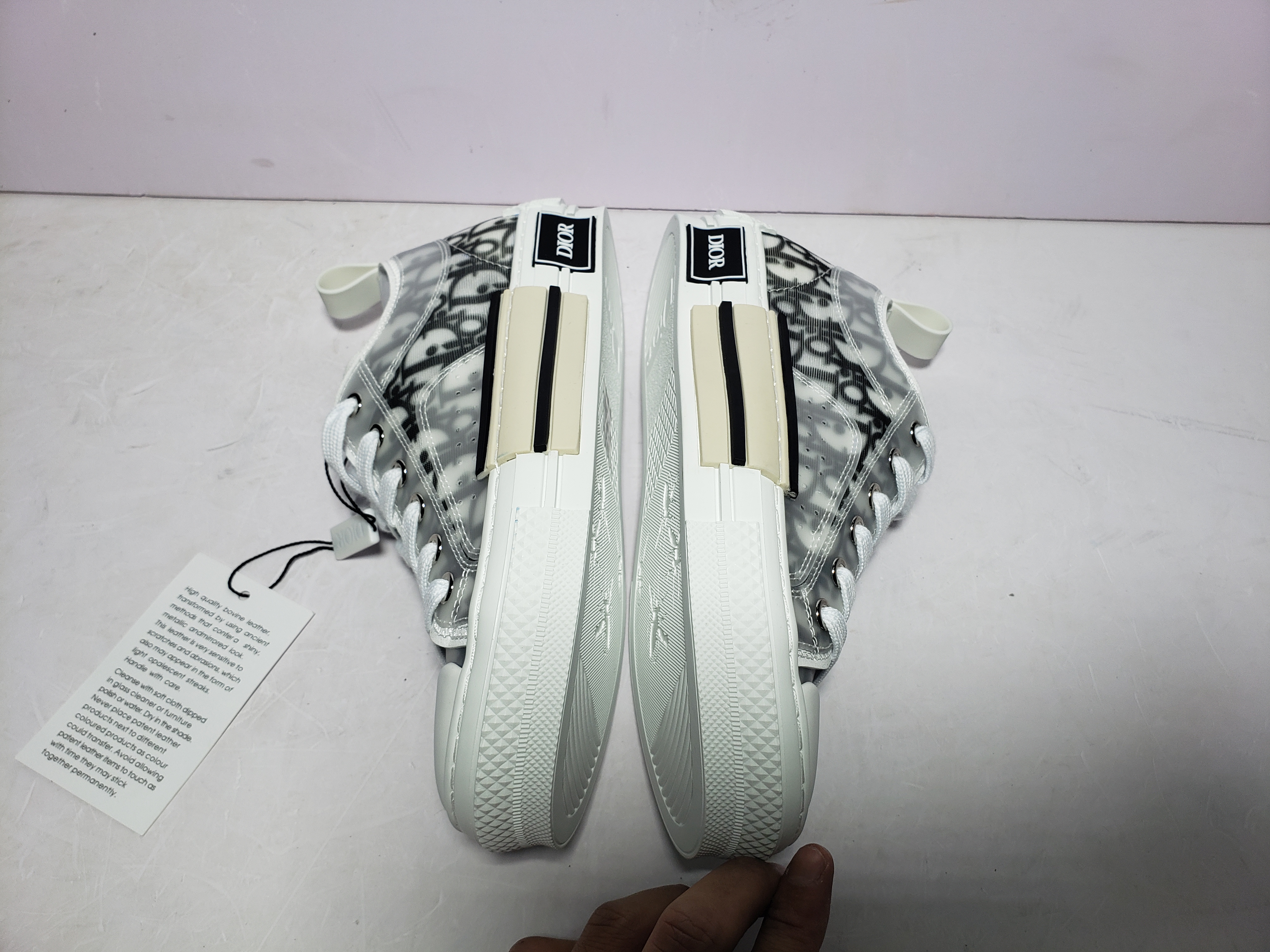 Replica Dior B23 Low Top Logo Oblique,3SN249YJP_H069