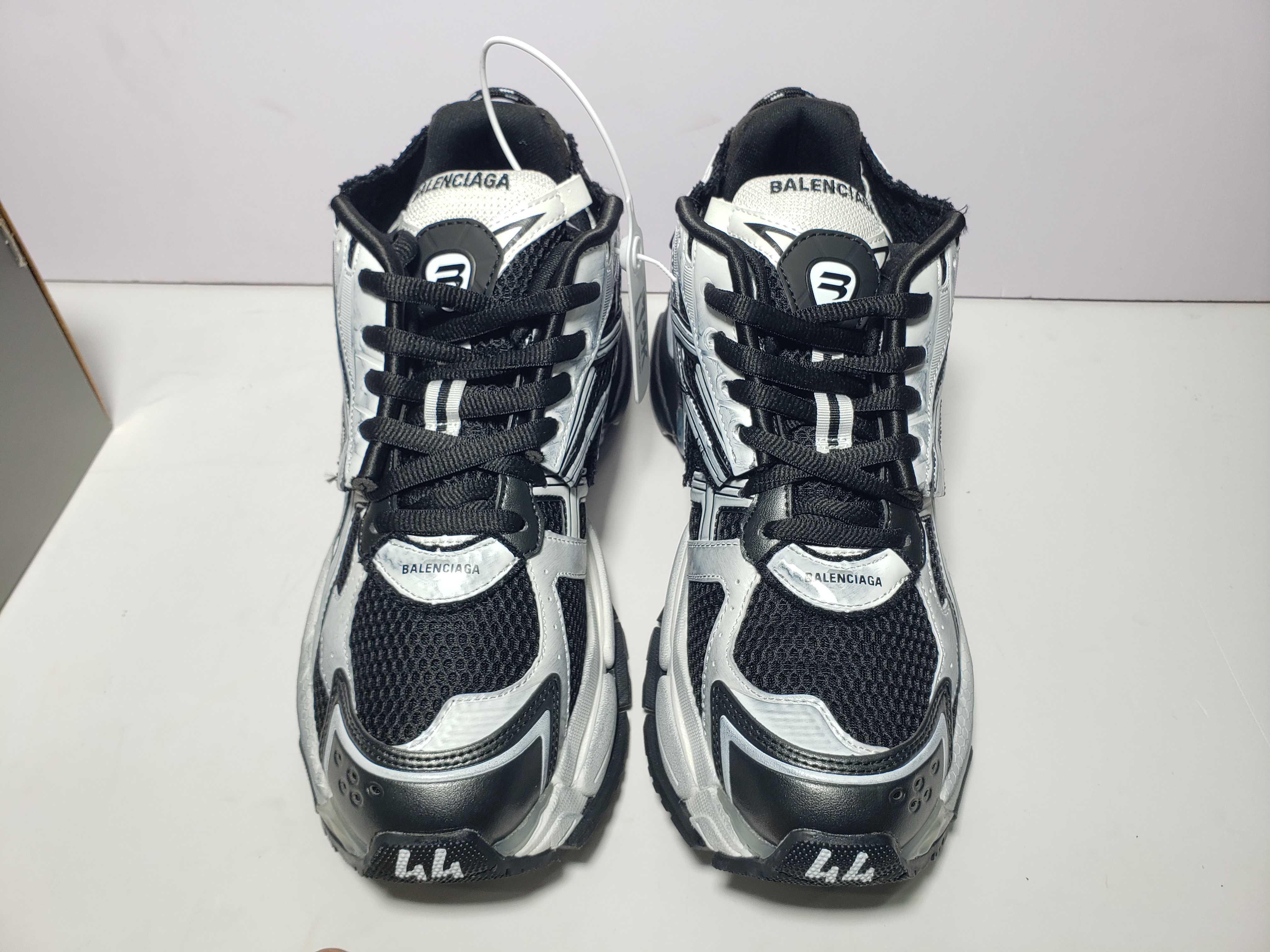 PKGoden Balenciaga Runner Black White