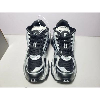 Replica Balenciaga Runner Black White 02