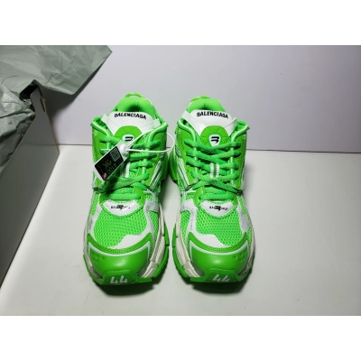 Replica Balenciaga Runner White Green,677402 W3RBM 3590 02