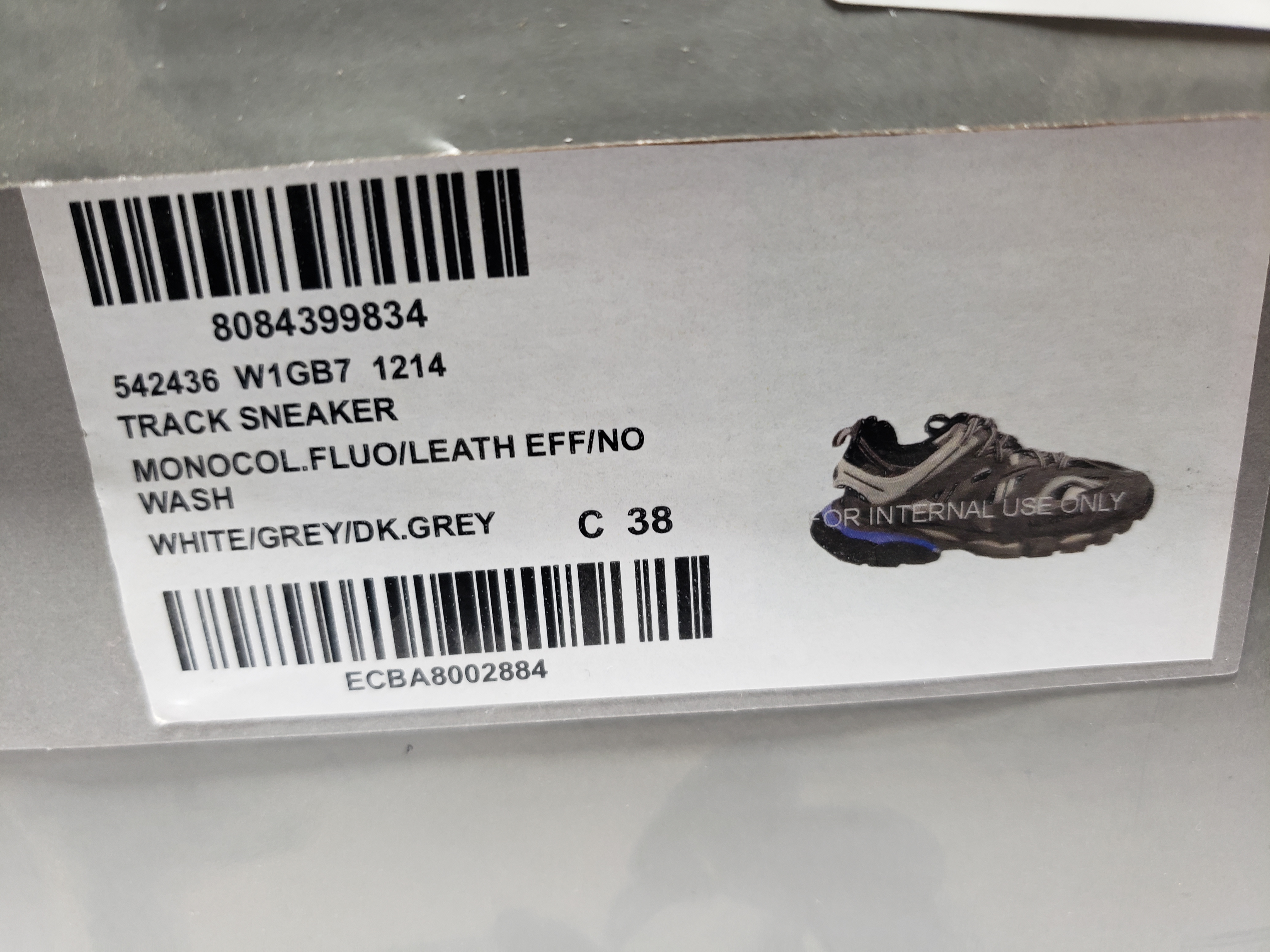 PKGoden Balenciaga Tess S.Grey With Light,555032 W1GB7 1214