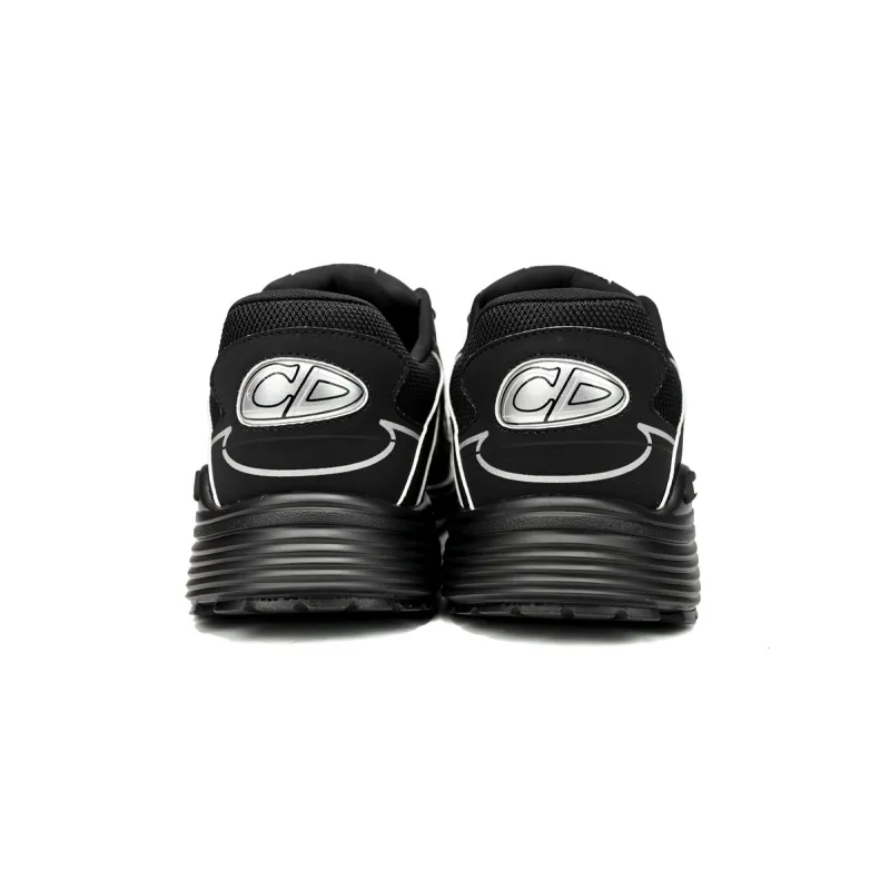 Replica Dior Light Grey B30 Sneakers Black ,3SN279ZND-H900
