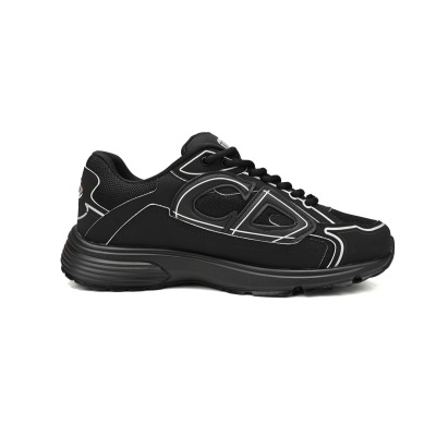 PKGoden Dior Light Grey B30 Sneakers Black ,3SN279ZND-H900 02