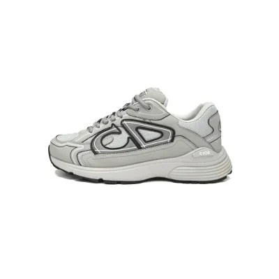Replica Dior Light Grey B30 Sneakers Grey ,3SN279ZND-H860 02