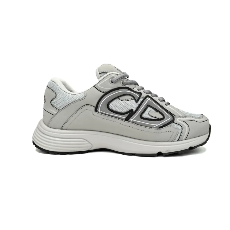 Replica Dior Light Grey B30 Sneakers Grey ,3SN279ZND-H860