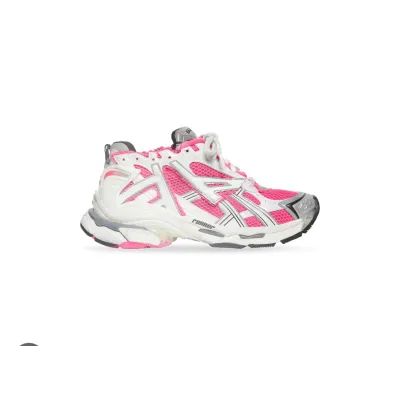 PKGoden Balenciaga Runner White Fluo Pink 01