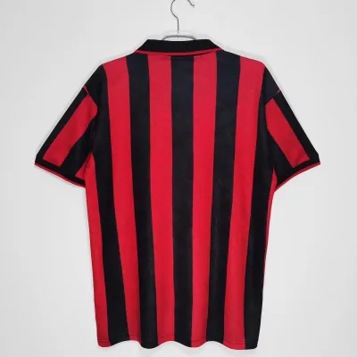 Best Reps Serie A 1995/96 AC Milan Home  Soccer Jersey 02