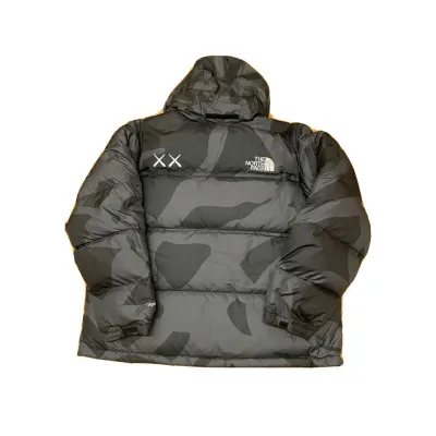KAWS x The North Face Retro 1996 Nuptse Down Jacket Black 01