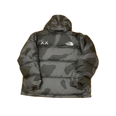 KAWS x The North Face Retro 1996 Nuptse Down Jacket Black 01