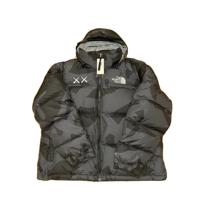 KAWS x The North Face Retro 1996 Nuptse Down Jacket Black 02