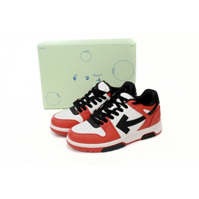  Replica OFF-WHITE Out Of Office White, red, and Black OMIA189 C99LEA00 12510 01