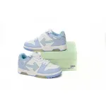 Replica OFF-WHITE Out Of Office Blue Purple White OMIA189 C99LEA00 10140