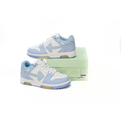 Replica OFF-WHITE Out Of Office Blue Purple White OMIA189 C99LEA00 10140 01