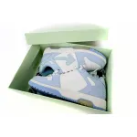 Replica OFF-WHITE Out Of Office Blue Purple White OMIA189 C99LEA00 10140