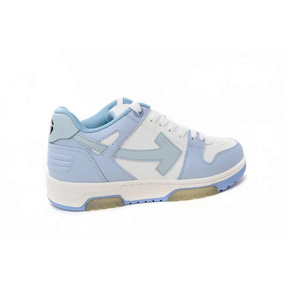 Replica OFF-WHITE Out Of Office Blue Purple White OMIA189 C99LEA00 10140