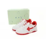 Replica OFF-WHITE Out Of Office White Red OMIA189 C99LEA00 10125 