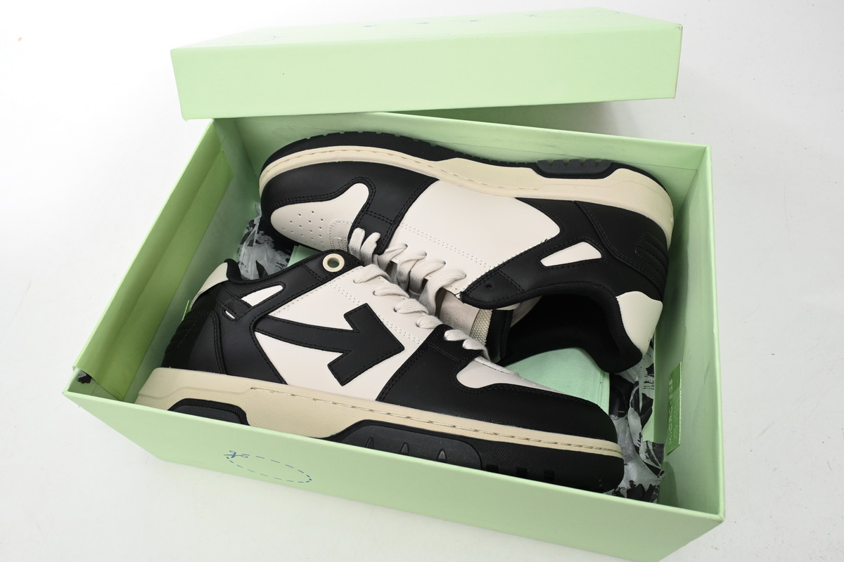 Replica OFF-WHITE Out Of Black Beige White OWIA25 9S21LEA00 16110