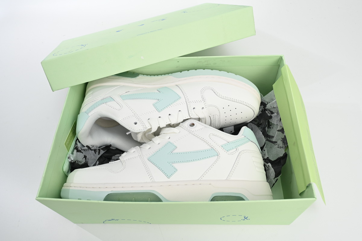 Replica OFF-WHITE Out Of Light Green White OWIA259F 22LEA00 10151