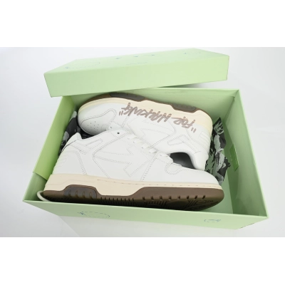 Replica OFF-WHITE Out Of Office Beige Gray OMIA189 C99LEA00 30117 02
