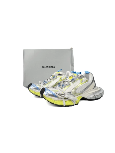 PKGoden  Balenciaga Luminous Blue White Fluorescent Yellow 734731 W3XLG 9074  02
