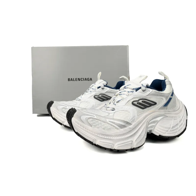 PKGoden Balenciaga White Gray Black White, Black, and Blue 784342 W2MV2 1219 