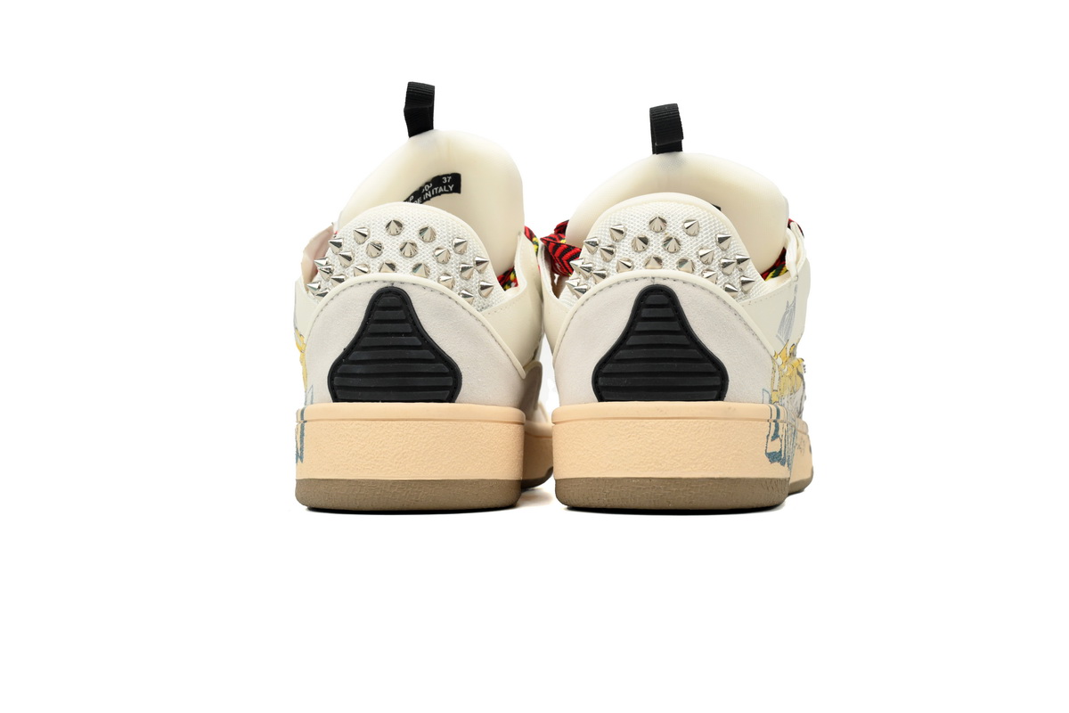 PKGoden LANVIN White Black Painted