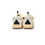 PK LANVIN White Black Painted