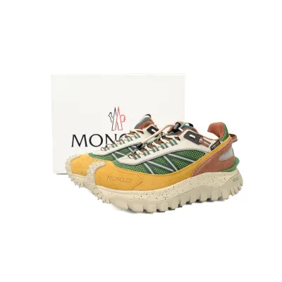 Moncler Trailgrip Leather Black White Yellow Green I209B 4M00230 M4048  02