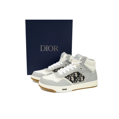 PKGoden Dior B27 Printed Board Shoes High Grey 02