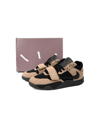 POP  Travis Scott x Air Jordan Cut The Check Brown Black FZ8117-214 02