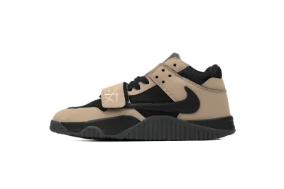 POP  Travis Scott x Air Jordan Cut The Check Brown Black FZ8117-214 01