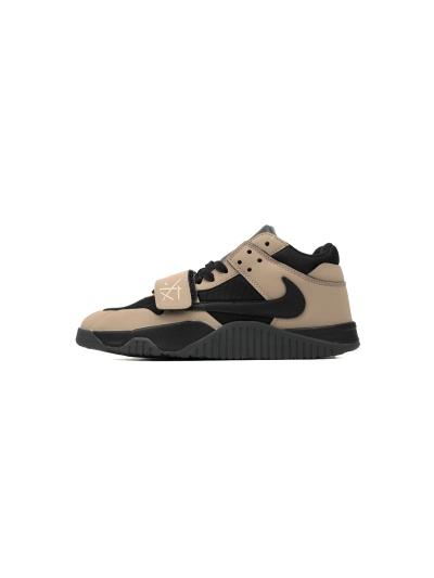 POP  Travis Scott x Air Jordan Cut The Check Brown Black FZ8117-214 01
