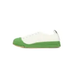 Replica Bottega Veneta lace up round toe fashionable sneakers Green