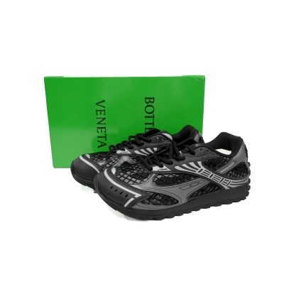 PKGoden Bottega Veneta Orbit low cut casual running shoes Black 02