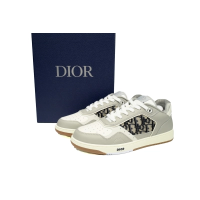 PKGoden Dior B27 Printed Board Shoes Low Grey  02