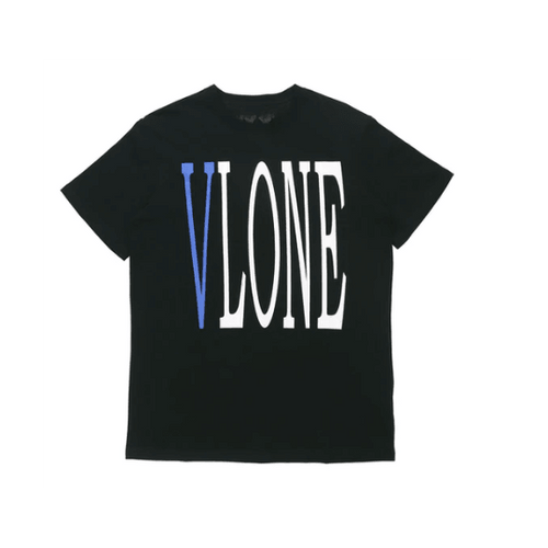 Vlone tee black blue T-Shirt 