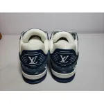 Replica Louis Vuitton Trainer Cowboy Blue,FD0291