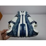 Replica Louis Vuitton Trainer Cowboy Blue,FD0291